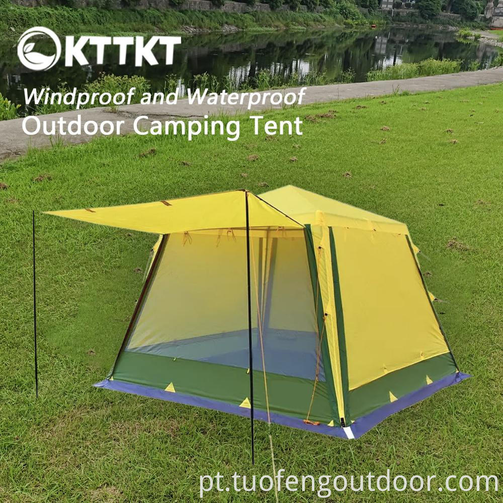 4 8kg Yellow Camping Trekking Double Tent1 Jpg